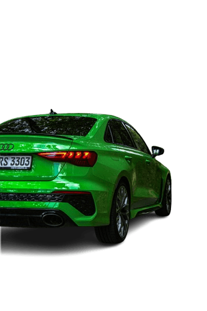 Audi back decoration